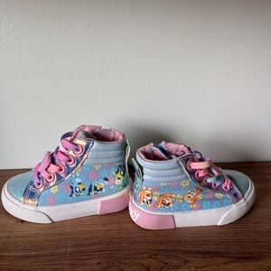 Bluey and Bingo High-Top Sneakers size toddler 6 girls